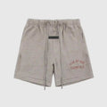Essentials Dark Heather Oatmeal Casual Fleece Shorts – Fear of God