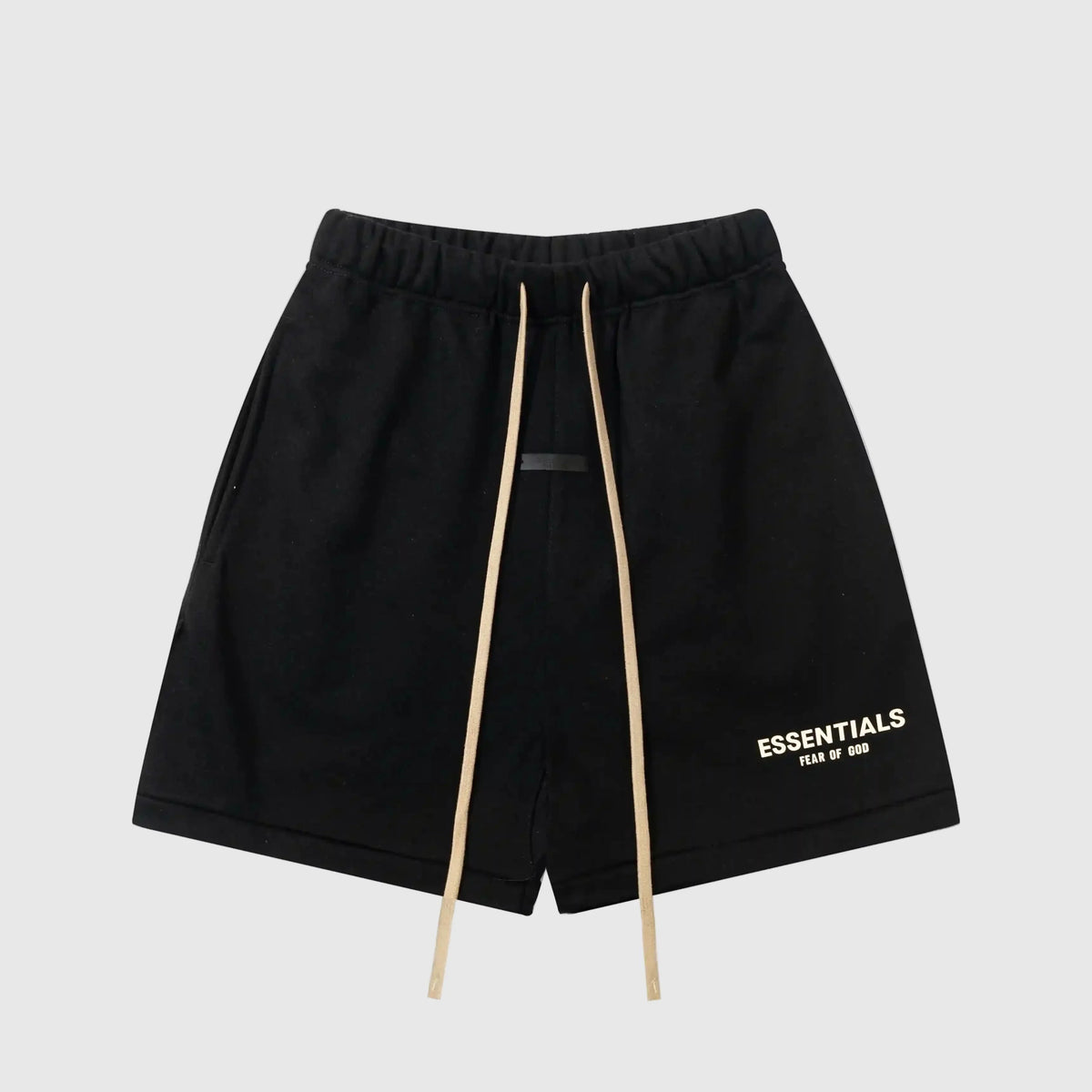 Essentials Black Fleece Shorts – Fear of God