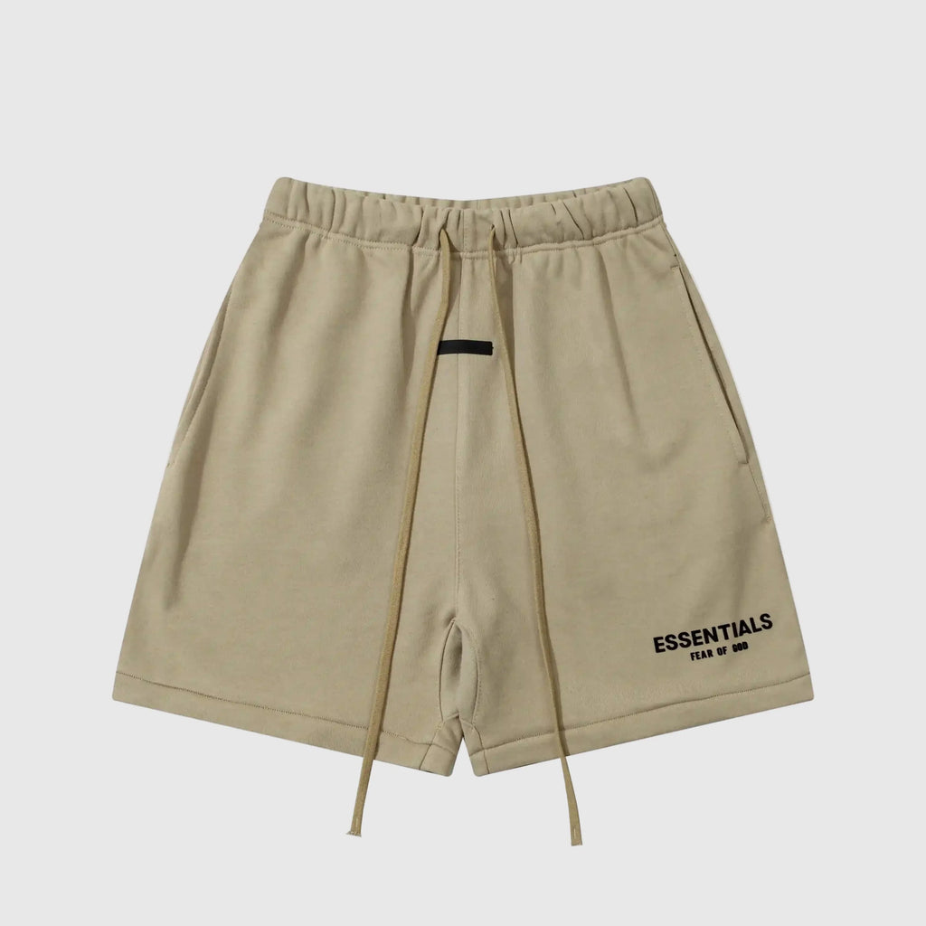 Essentials Heathered Grey Fleece Shorts – Fear of God
