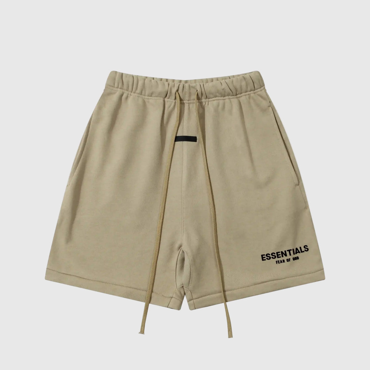 Essentials Heathered Grey Fleece Shorts – Fear of God