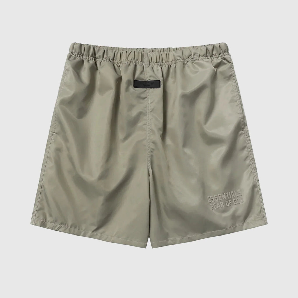 Essentials Heather Grey Fleece Shorts – Fear of God