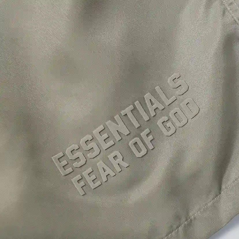 Essentials Heather Grey Fleece Shorts – Fear of God