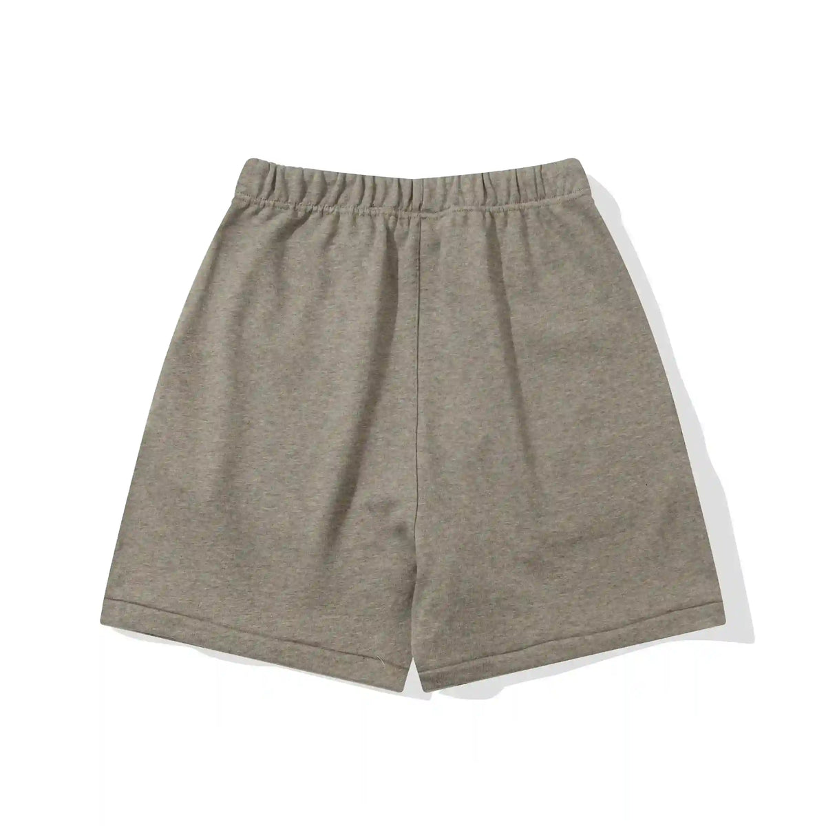Fear of God Essentials Almond Frost Shorts – Soft Neutrals in Fleece Comfort
