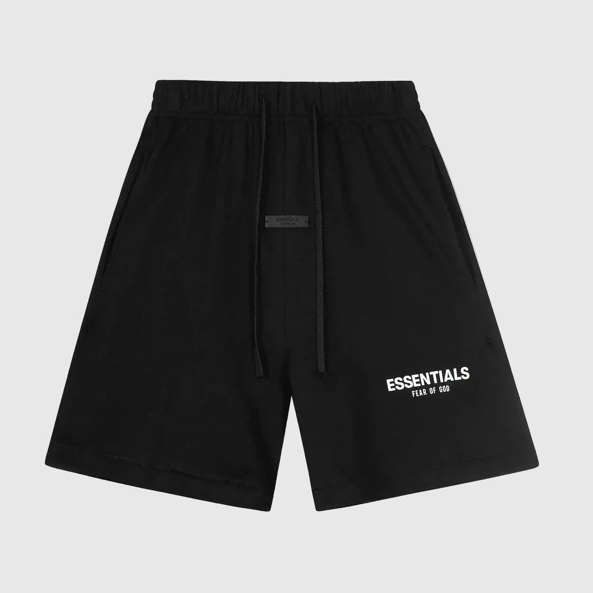 Essentials Black Core Comfort Fleece Shorts – Fear of God