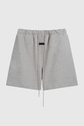 Essentials Dark Heather Oatmeal Core Fleece Shorts – Fear of God