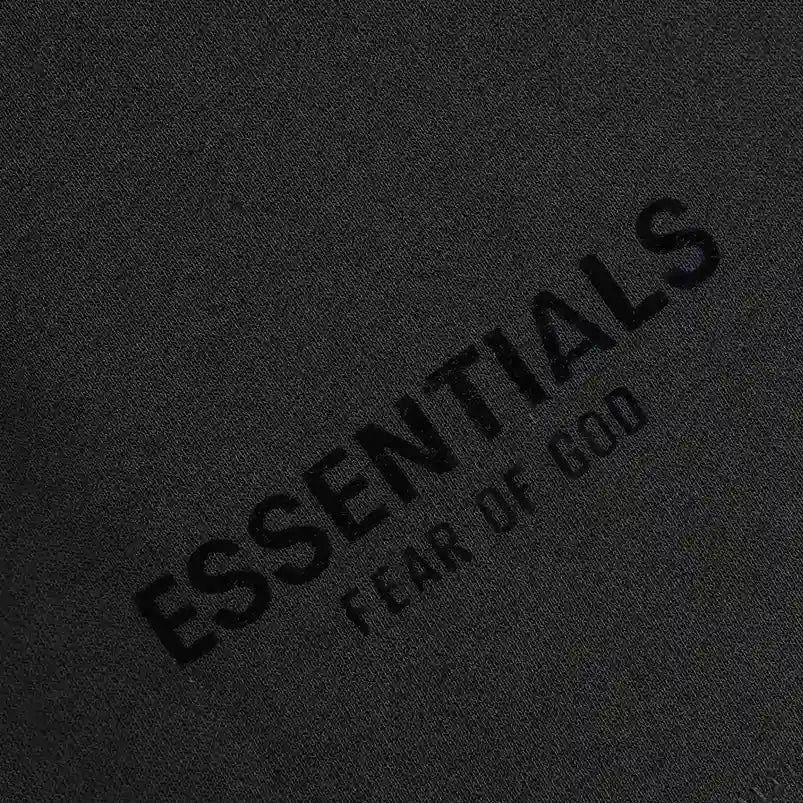 Essentials Black Fleece Shorts – Fear of God
