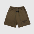 Essentials Woodland Brown Fleece Shorts – Fear of God