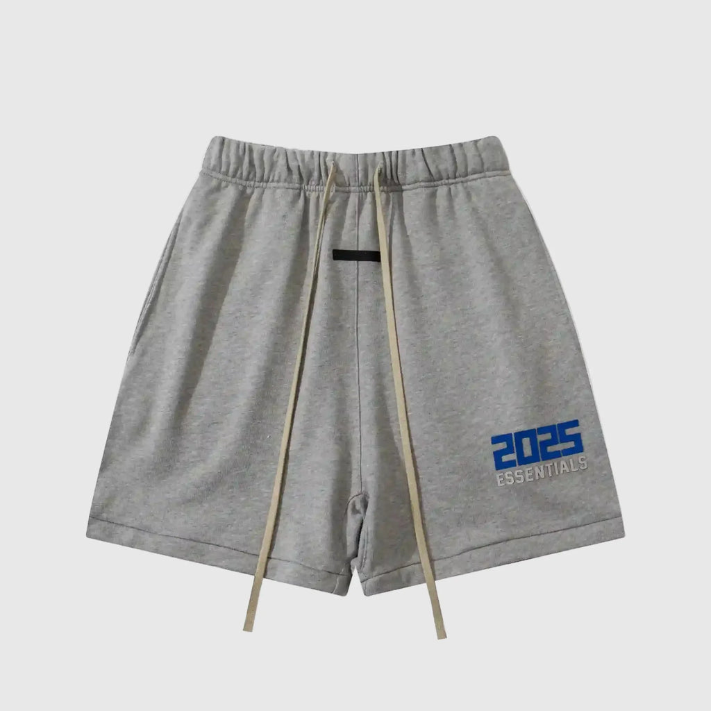 Essentials Dark Heather Oatmeal Street Fleece Shorts – Fear of God