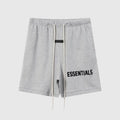 Essentials Dark Oatmeal Relaxed Fit Fleece Shorts – Fear of God
