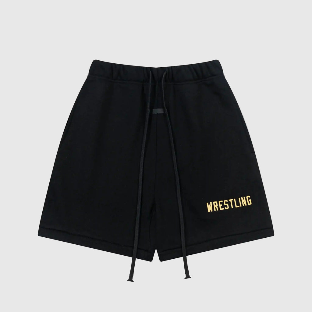 Essentials Black Core Fleece Shorts – Fear of God