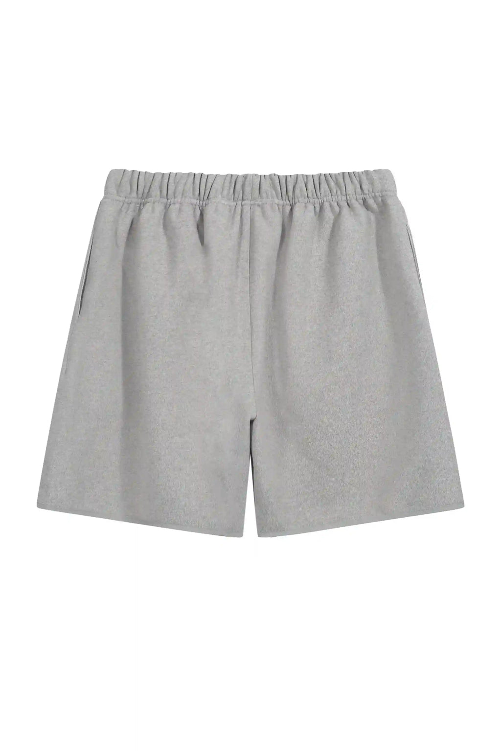 Essentials Dark Heather Oatmeal Core Fleece Shorts – Fear of God
