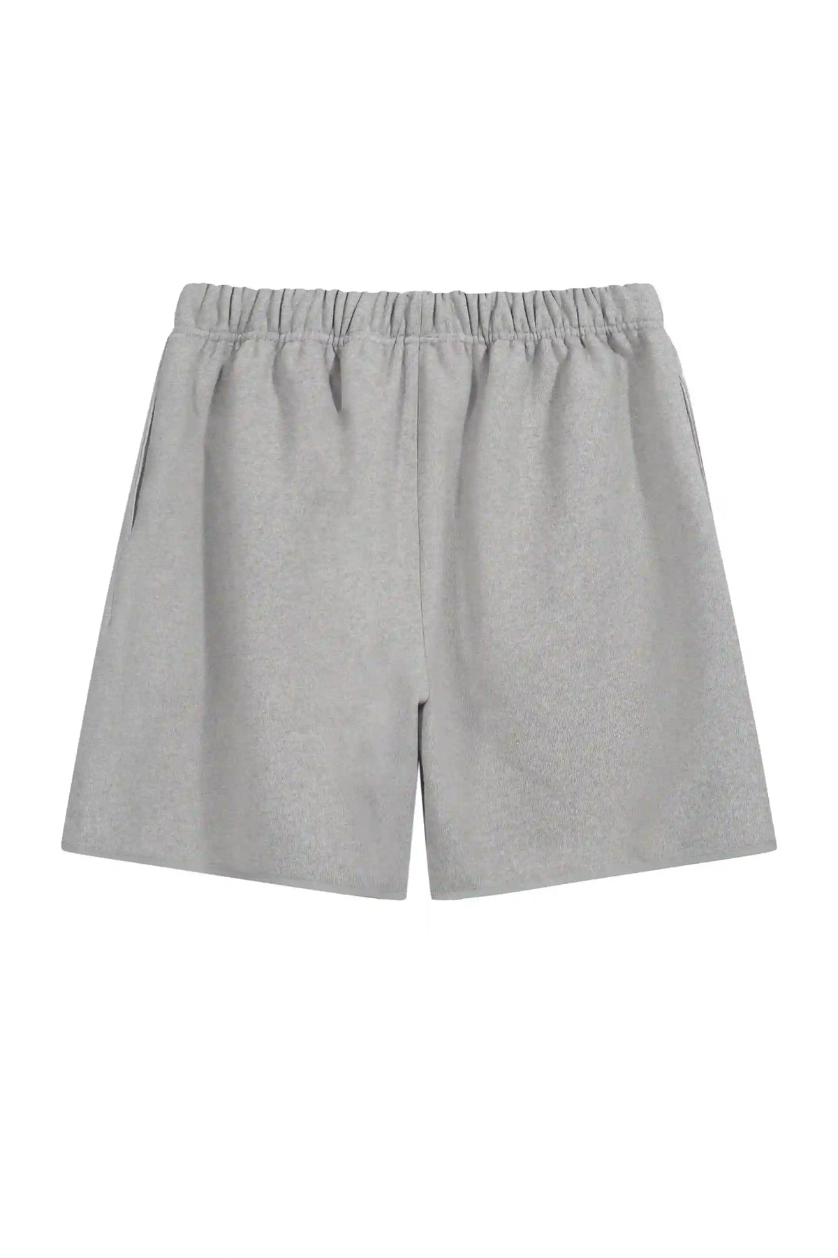 Essentials Dark Heather Oatmeal Core Fleece Shorts – Fear of God