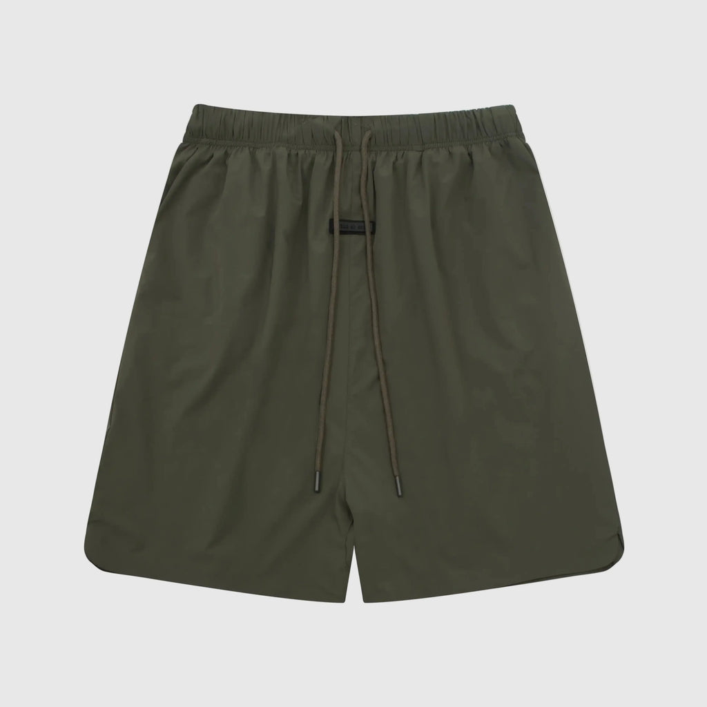 Essentials Hemlock Green Relaxed Fit Fleece Shorts – Fear of God