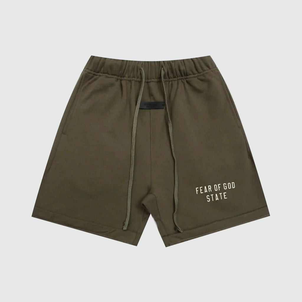 Essentials Hemlock Street Fleece Shorts – Fear of God