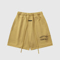 Essentials Garden Yellow Fleece Shorts – Fear of God