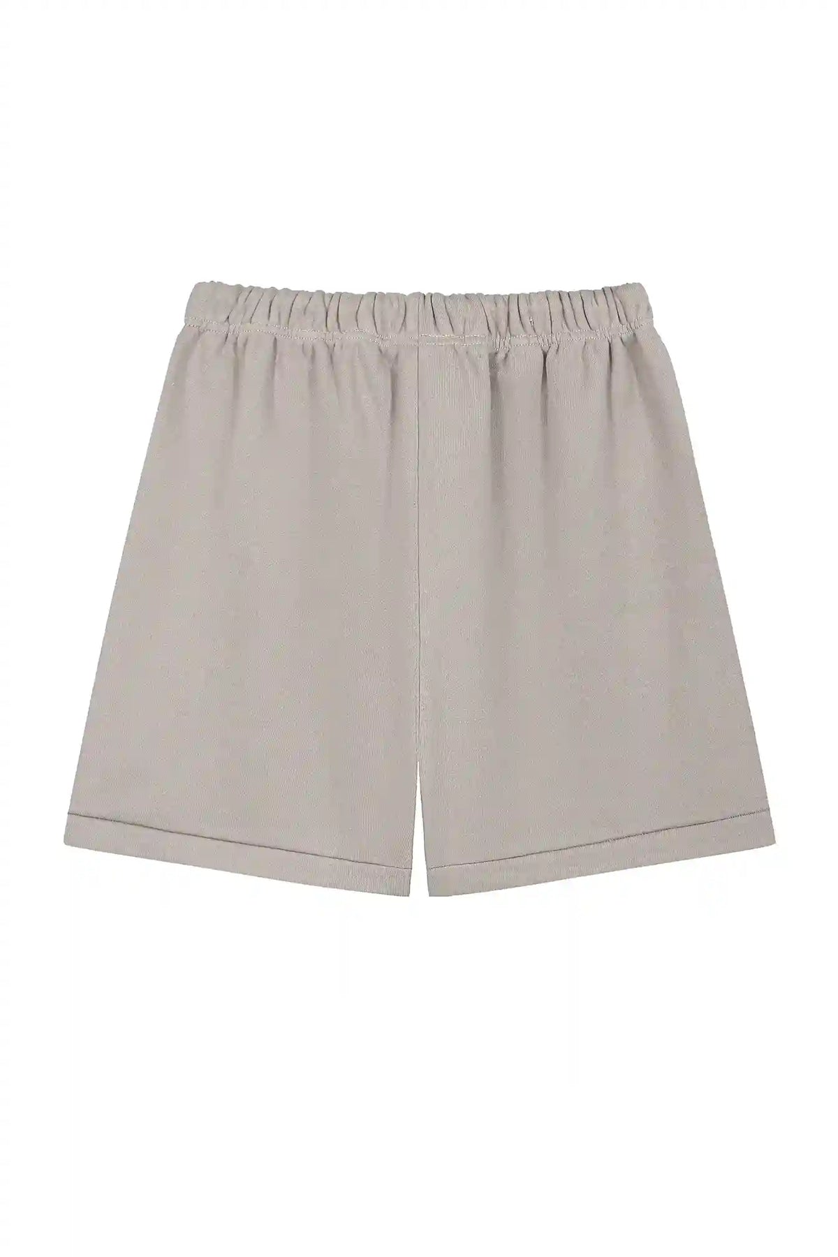 Essentials Dark Heather Oatmeal Fleece Shorts – Fear of God