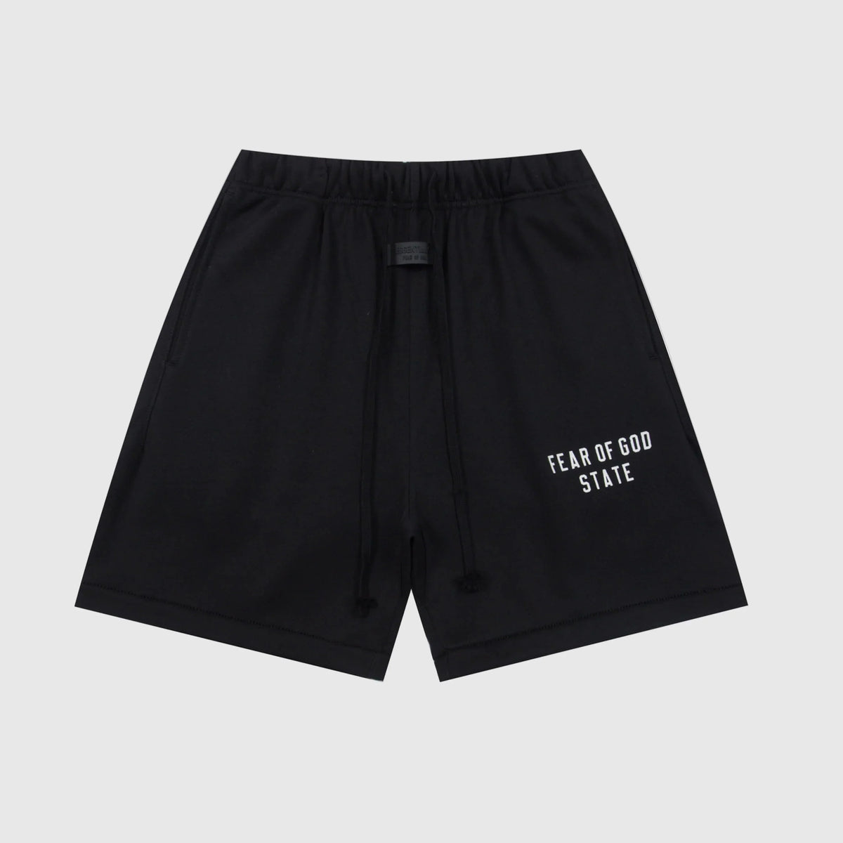 Essentials Black Fleece Shorts – Fear of God