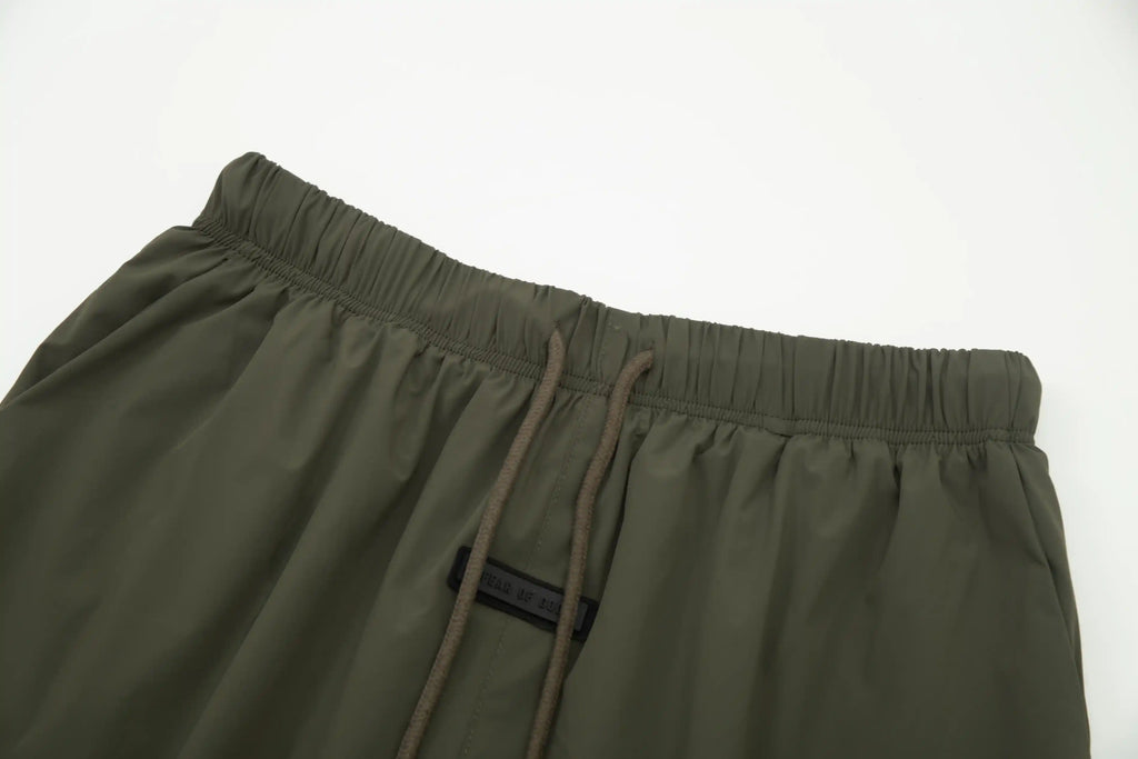 Essentials Hemlock Green Relaxed Fit Fleece Shorts – Fear of God