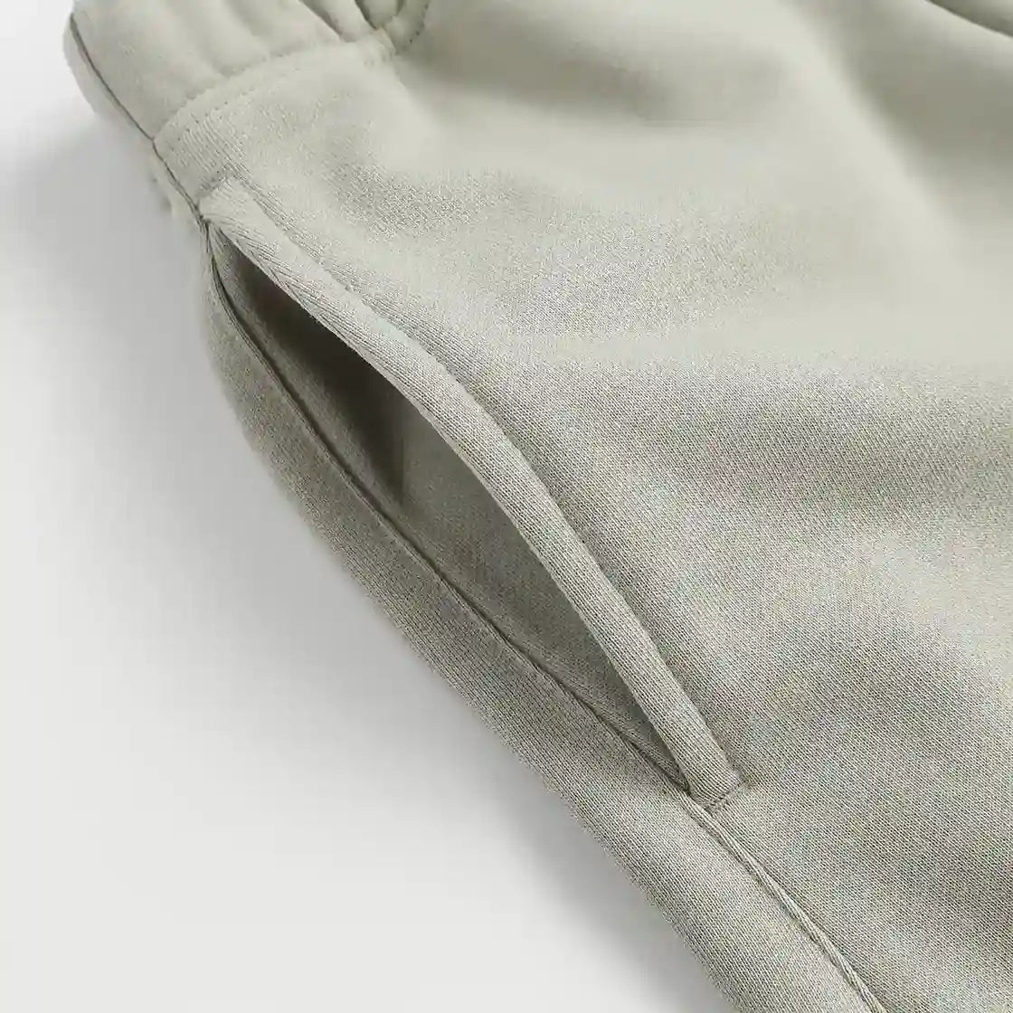 Essentials Heathered Grey Elevated Street Fleece Shorts – Fear of God