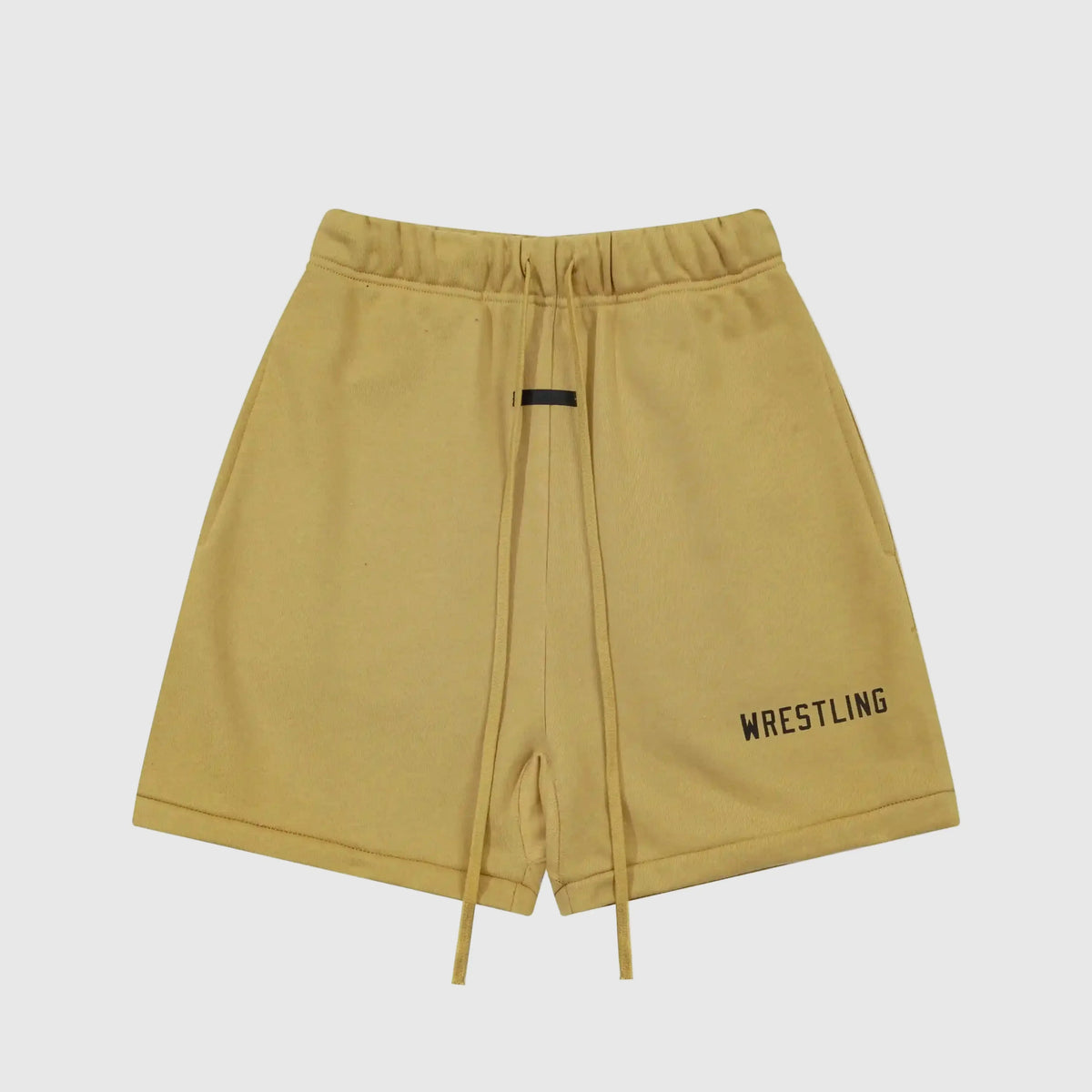 Essentials Garden Yellow Fleece Shorts – Fear of God