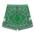 AMIRI Bandana Print B-Ball Drawstring Shorts