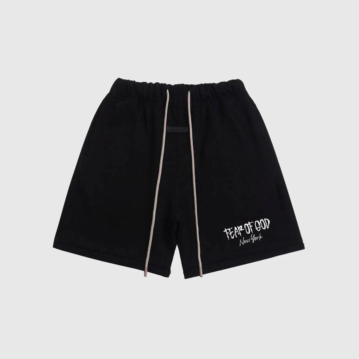 Essentials Black Sweat Shorts – Fear of God