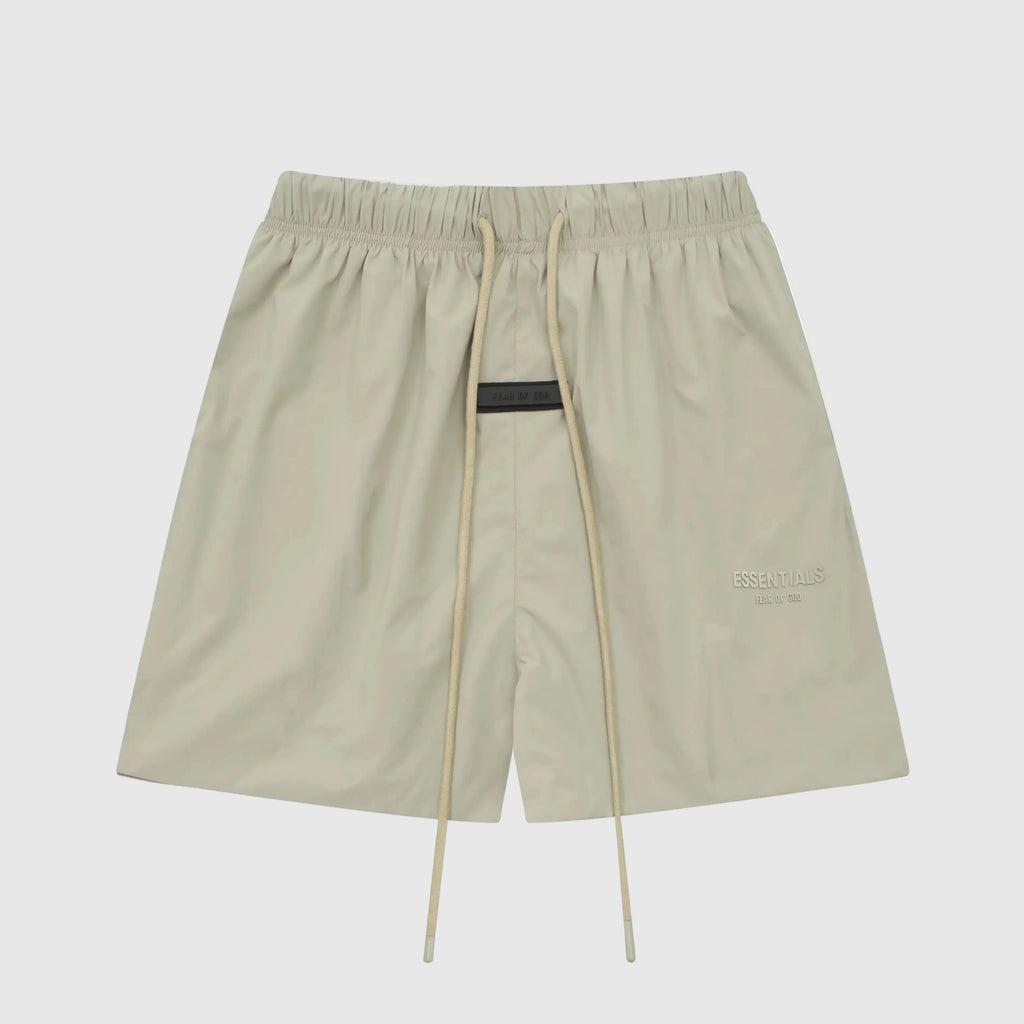 Essentials Heather Grey Fleece Shorts – Fear of God