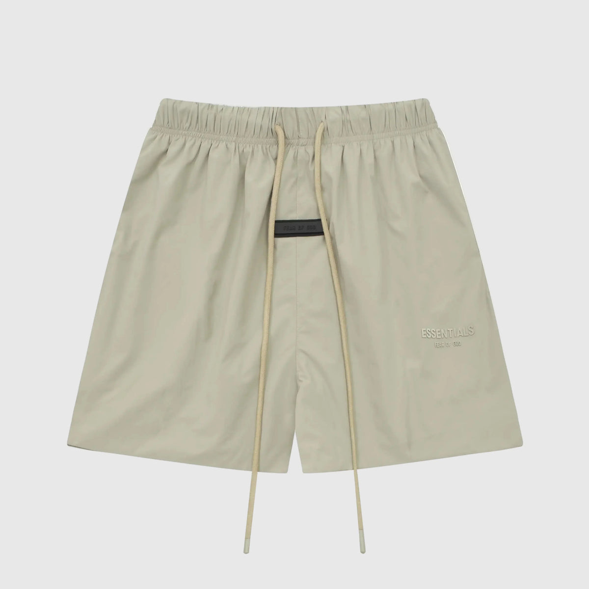 Essentials Heather Grey Fleece Shorts – Fear of God